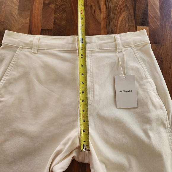 Everlane The Utility Barrel Pant in Bone Size 14 Tall NWT - Picture 10 of 13